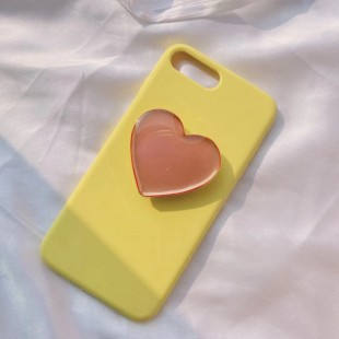 پاپ سوکت قلبی براق Glossy heart shape Pop socket