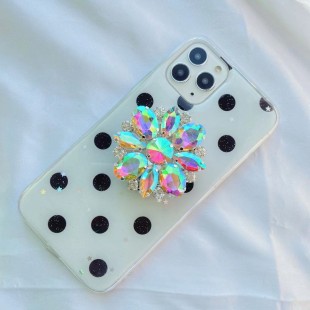 پاپ سوکت الماس کریستالی Crystal diamond design Pop socket