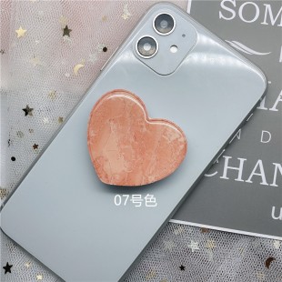 پاپ سوکت قلبی ماربل Marble heart shaped Pop socket