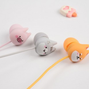 هندزفری فانتزی طرح حیوانات Earsir animals character earphones