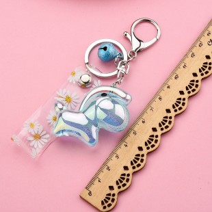 جاسوئیچی اسب چرخ و فلک Acrylic carousel design keychain