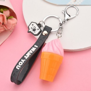 جاسوئیچی طرح بستنی قیفی Ice cream design keychain