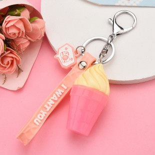 جاسوئیچی طرح بستنی قیفی Ice cream design keychain