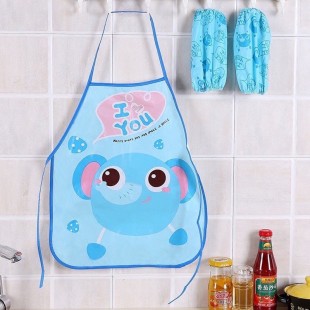 پیش‌بند و دستکش مخصوص کودکان Water proof apron set for kids