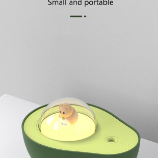 دستگاه بخور طرح آووکادو Avocado 210ML wireless desktop air humidifier