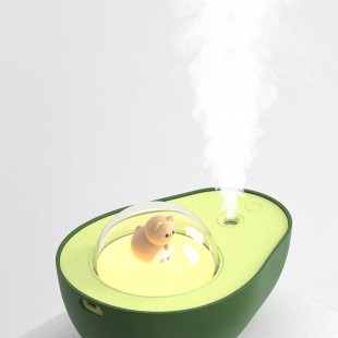 دستگاه بخور طرح آووکادو Avocado 210ML wireless desktop air humidifier