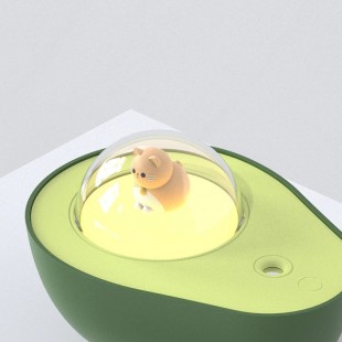 دستگاه بخور طرح آووکادو Avocado 210ML wireless desktop air humidifier