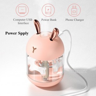 دستگاه بخور طرح اسب تروا Trojan horse 300ML USB air humidifier