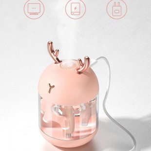 دستگاه بخور طرح اسب تروا Trojan horse 300ML USB air humidifier