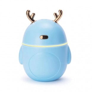 دستگاه بخور طرح گوزن Christmas deer USB air humidifier aromatherapy essential oil car LED night light