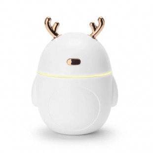 دستگاه بخور طرح گوزن Christmas deer USB air humidifier aromatherapy essential oil car LED night light