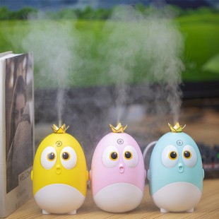 دستگاه بخور طرح جوجه با تاج Cute chick with crown desktop air humidifier