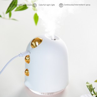 دستگاه بخور طرح دایناسور Cute dinosaur aroma USB humidifier with LED light