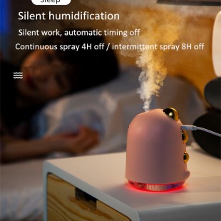 دستگاه بخور طرح دایناسور Cute dinosaur aroma USB humidifier with LED light