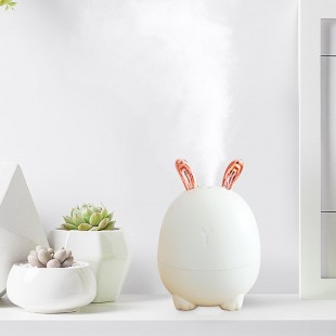 دستگاه بخور طرح خرگوش و گوزن Mini deer and rabbit aroma essential oil USB air humidifier