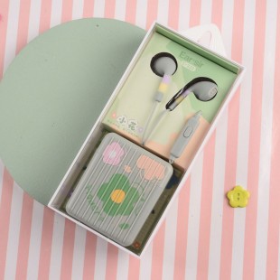 هندزفری فانتزی طرح گل ایرسیر Earsir E-232 flower design earphone