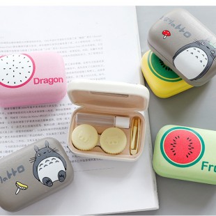 جا لنزی فانتزی Totoro cute cartoon soft lens box