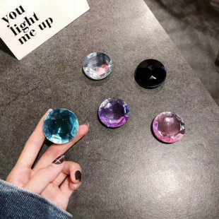 پاپ سوکت الماس کریستالی رنگی  Crystal Diamond Pop Socket