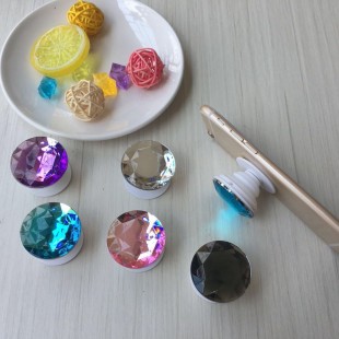 پاپ سوکت الماس کریستالی رنگی  Crystal Diamond Pop Socket