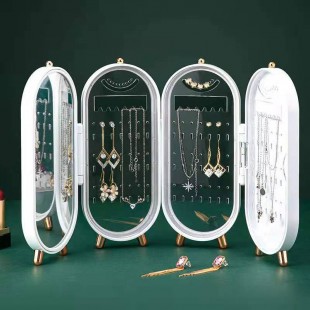 باکس جواهرات Jewelry storage box earring display stand