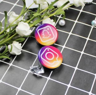 پاپ سوکت طرح اینستاگرام Instagram round shape pop socket