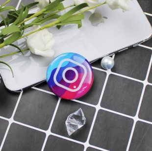 پاپ سوکت طرح اینستاگرام Instagram round shape pop socket