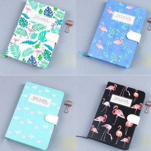 دفتر خاطرات فلامینگو Cute flamingo design diary notebook