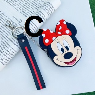 کیف دوشی فانتزی طرح میکی موس و مینی موس Micky mouse and Mini mouse coin purse