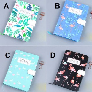 دفتر خاطرات فلامینگو Cute flamingo design diary notebook