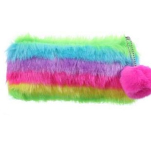 جامدادی پشمی رنگین کمانی