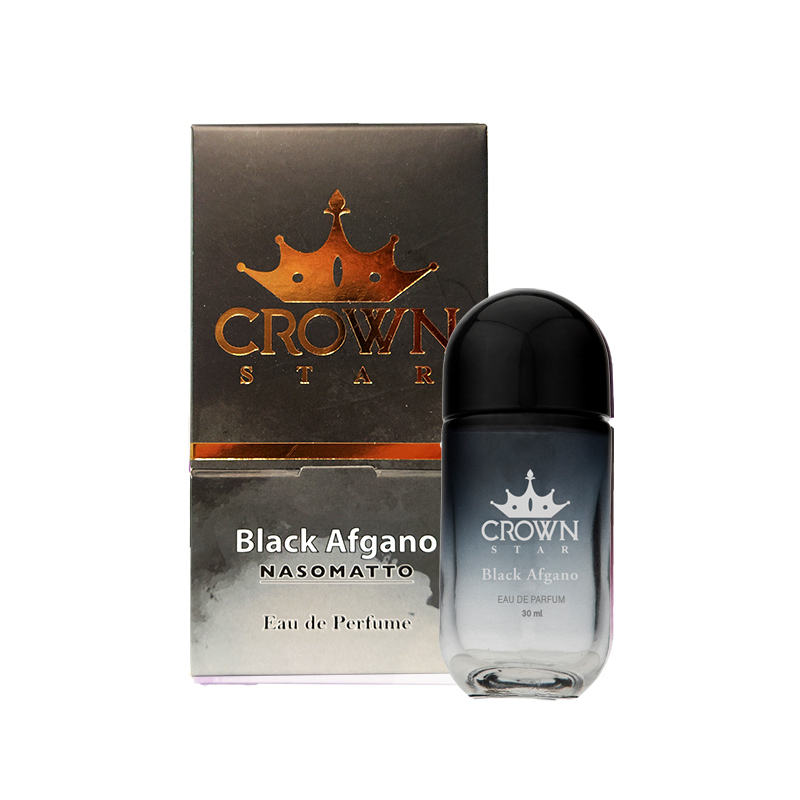 ادوپرفیوم مردانه Black Afgano برند کراون استار 30ml