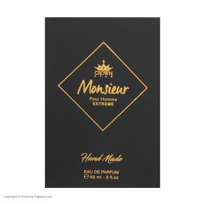 ادوپرفیوم مردانه Monsieur برند کراون استار 60ml