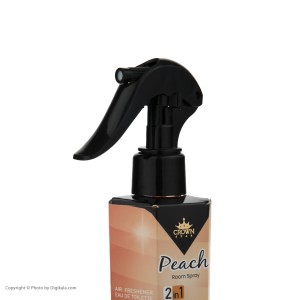 اسپری خوشبو کننده هوا و پارچه Peach  برند کراون استار 250mlَ