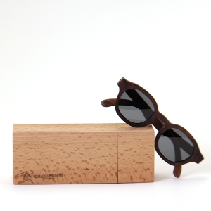 عینک چوبی مدل میلان