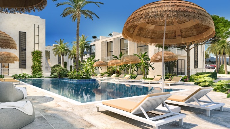 واحد استودیو 35 متری + 7 متر تراس در قبرس