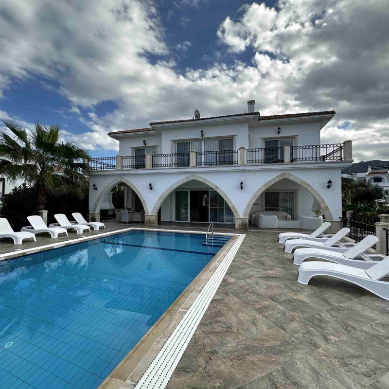 ویلا 5 خوابه لوکس صفر دریا در قبرس شمالی