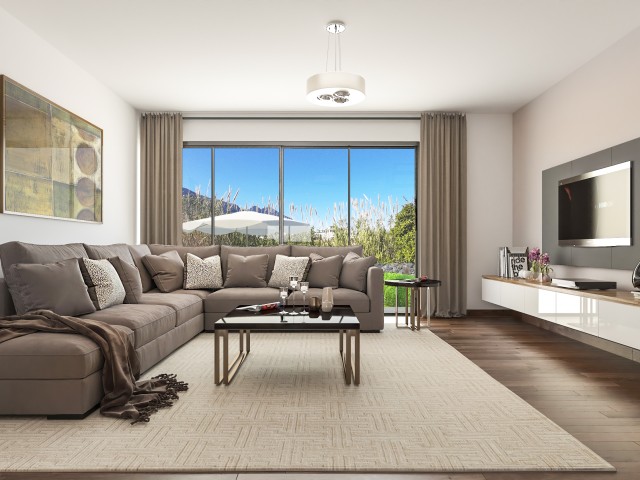 آپارتمان دو خوابه در  طرح  ویلایی