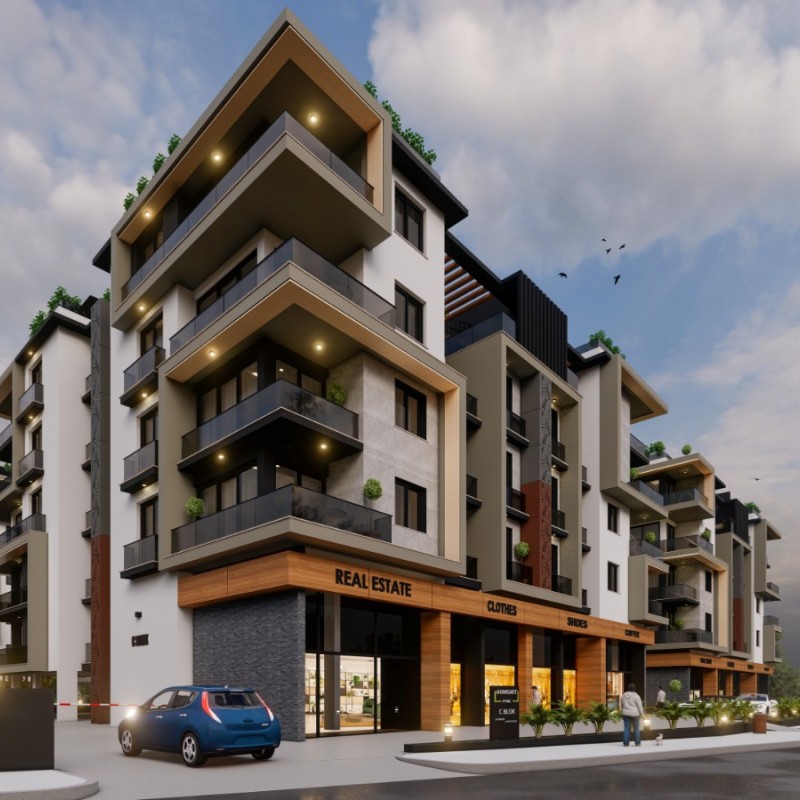 آپارتمان یک خوابه در مرکز  شهر گیرنه