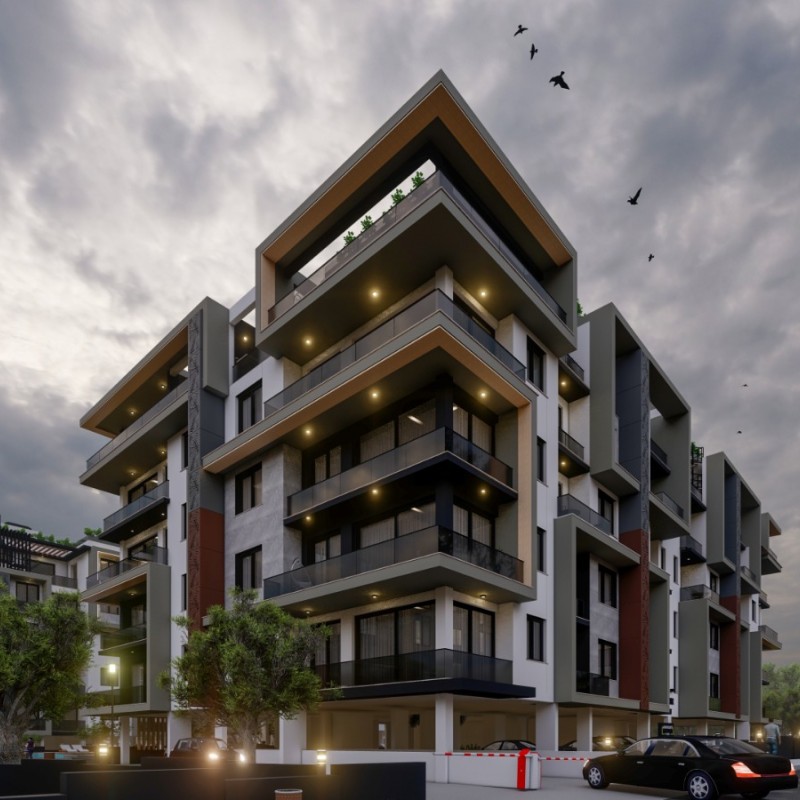 پنت هاوس سه خوابه در مرکز شهر گیرنه