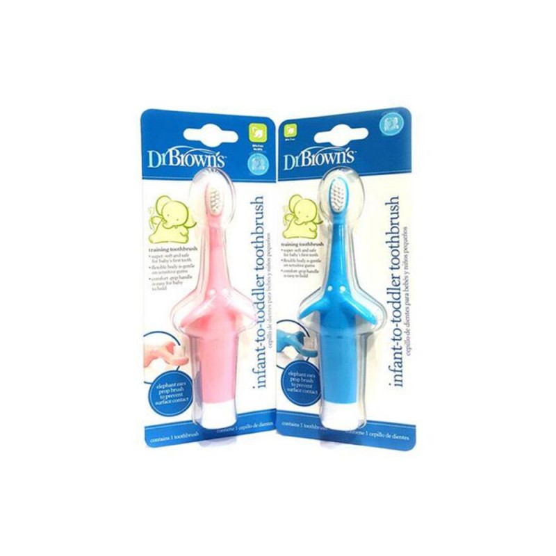 مسواک 0 تا 3 سال دکتر بروان dr brown طرح فیل