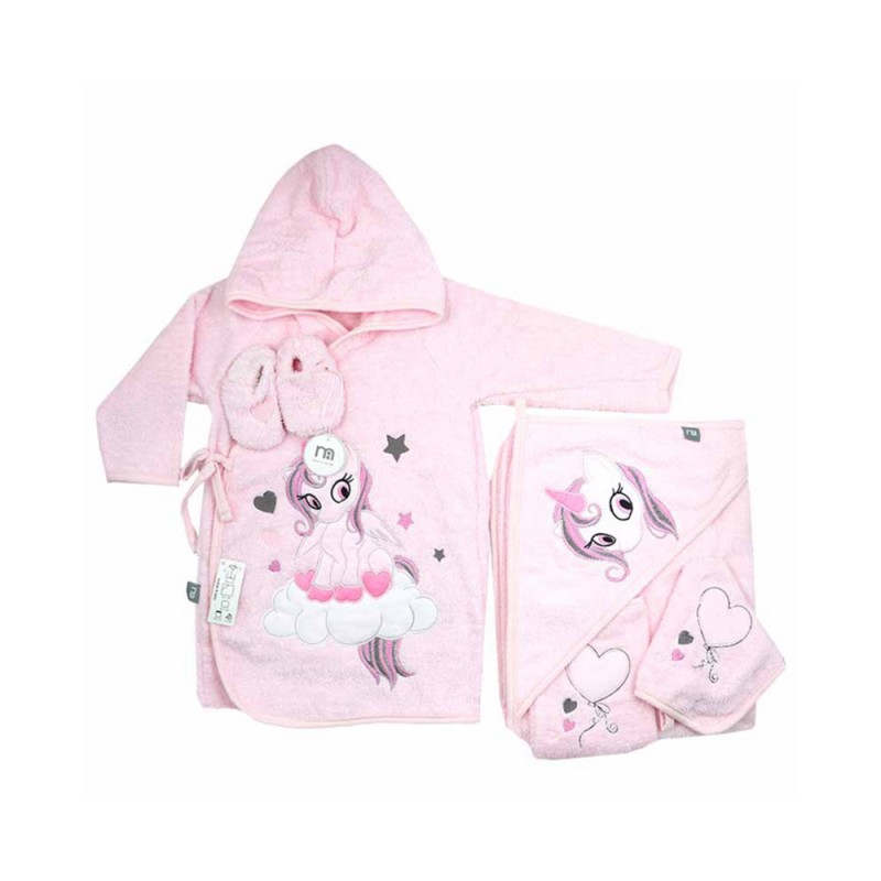 ست حوله نوزاد 5 تکه مادرکر Mothercare طرج یونیکورن