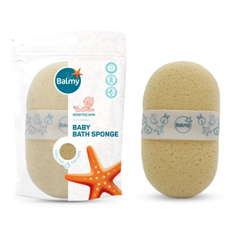 اسفنج حمام کش دار کودک بالمی Balmy