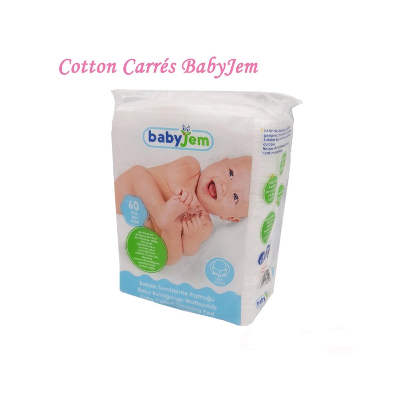 پد پاک کننده  نوزاد و کودک بیبی جم Baby Jem بسته 60 عددی