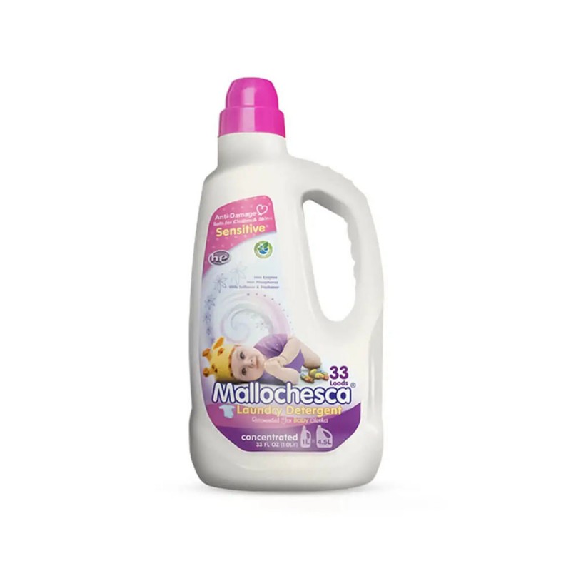 مایع لباسشویی ضد حساسیت کودک مالوچسکا Mallochesca حجم 1 لیتری