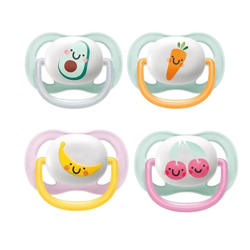 پستانک ارتودنسی 6-0 ماه فیلیپس اونت Philips Avent بسته دو عددی کد SCF080/09