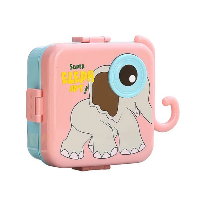 ظرف غذا داخل استیل  Lax son طرح فیل