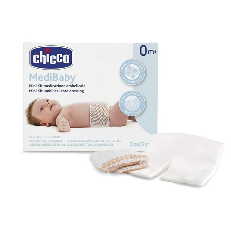 ناف بند نوزاد چیکو Chicco بسته 3 عددی