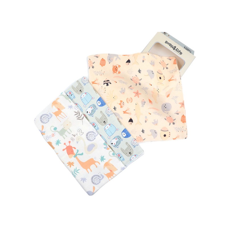 خشک کن جعبه ای نوزاد بیبی فورلایف BABY4LIFE بسته 3 عددی دخترانه