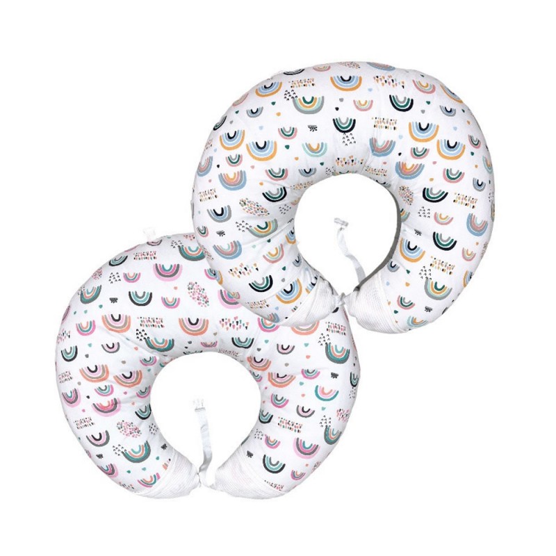 بالش تامی پیلو دی روحه Die Ruhe طرح رنگین کمان