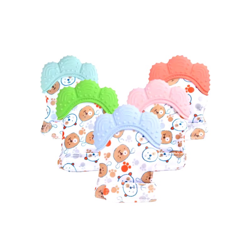 دندانگیر کودک دستکشی طرح خرس